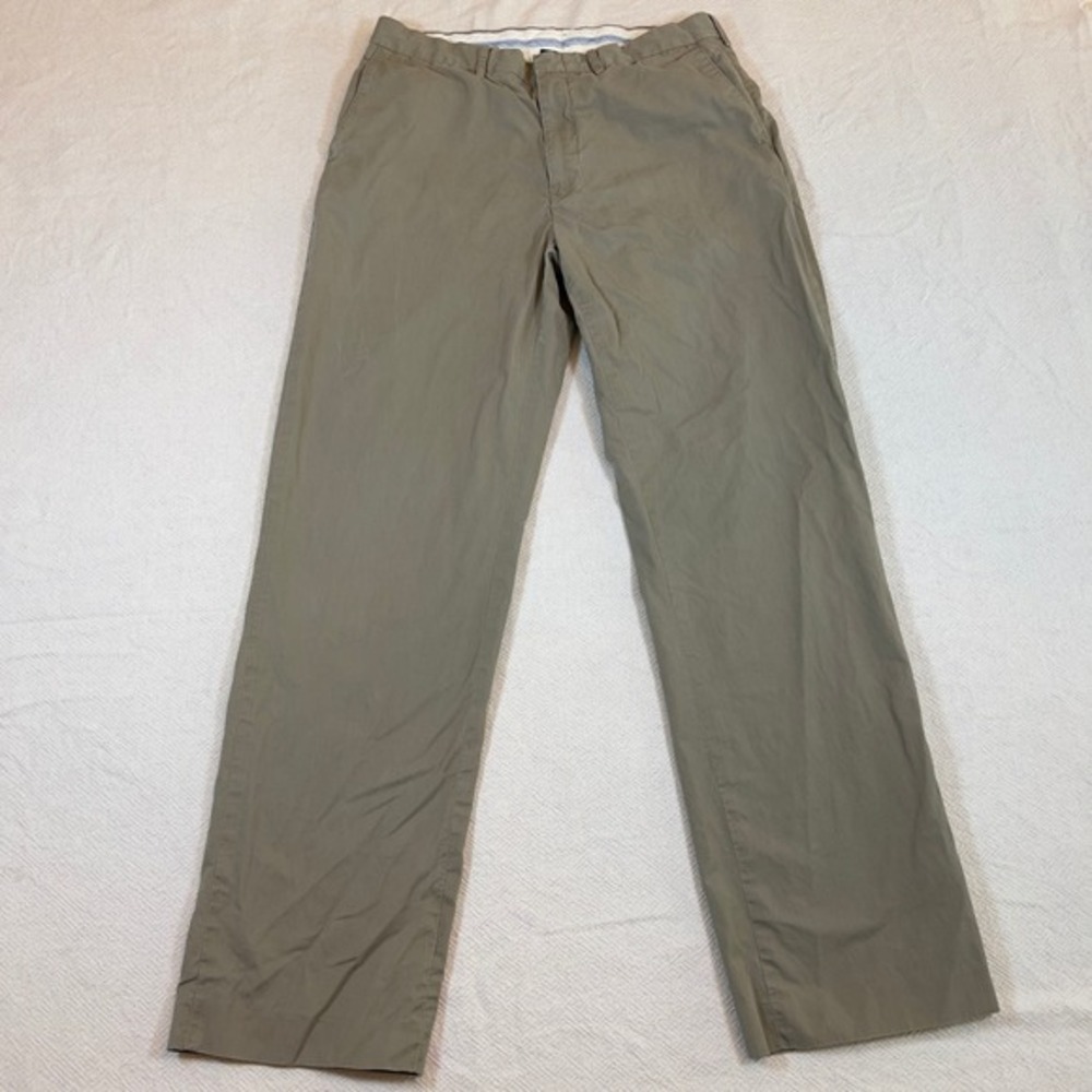 Polo Ralph Lauren Mens Khaki Pants Cotton Casual‎ Pants Size 33x34